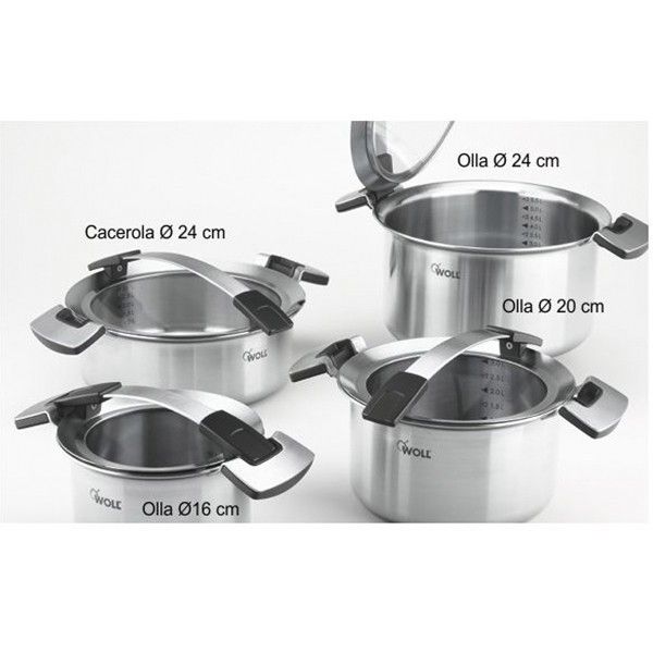 Каструля Woll Concept Pro з кришкою 4 л W824CO
