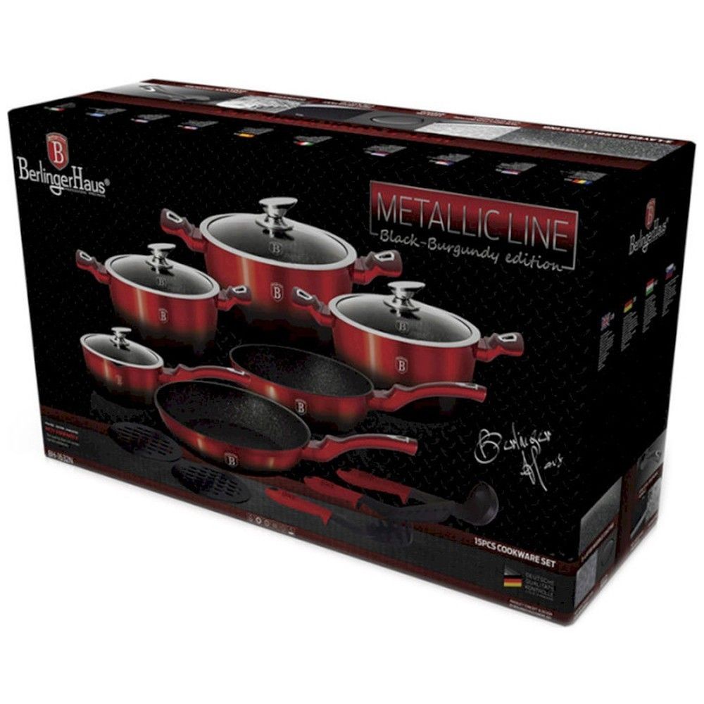 Набір посуду Berlinger Haus 15 пр BH - 1632N