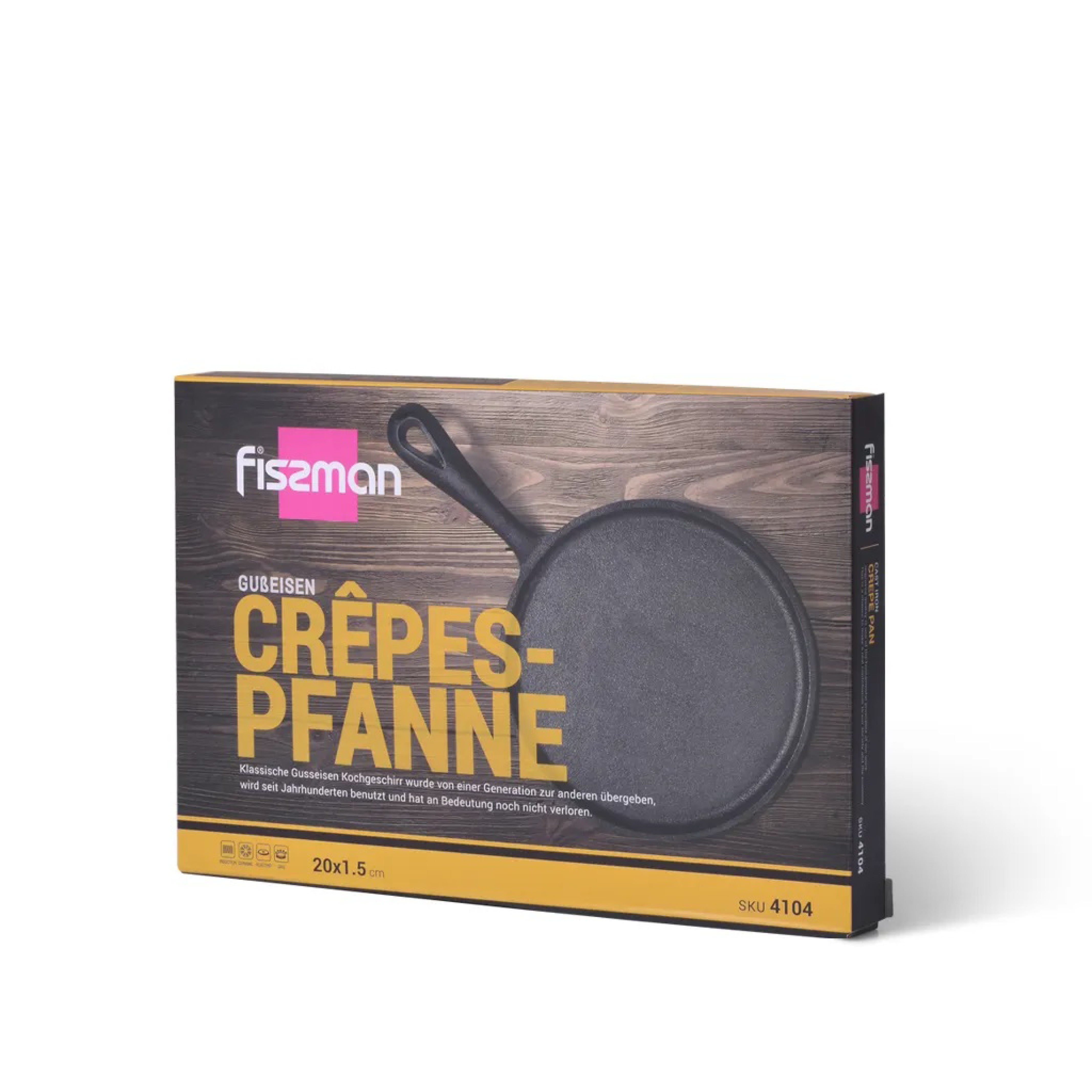 Сковорода для млинців Fissman 20 см CI-4104.20