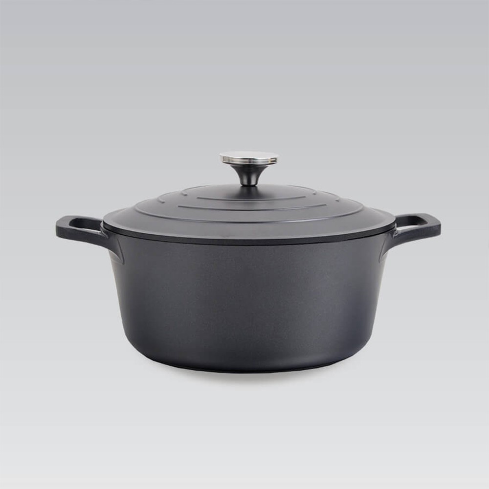 Каструля з кришкою Maestro Cast 6,3 л 4528-MR