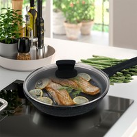 Фото Сковорода з кришкою Maestro 28 см 1225-28-MR