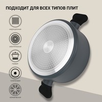 Каструля з кришкою Fissman Laura 4,65 л 14477