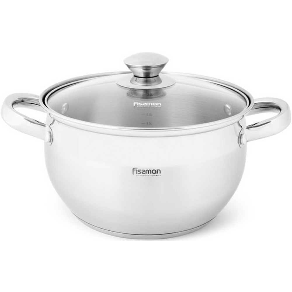 Каструля Fissman Prime 18x10,5 см 2,7 л 5512