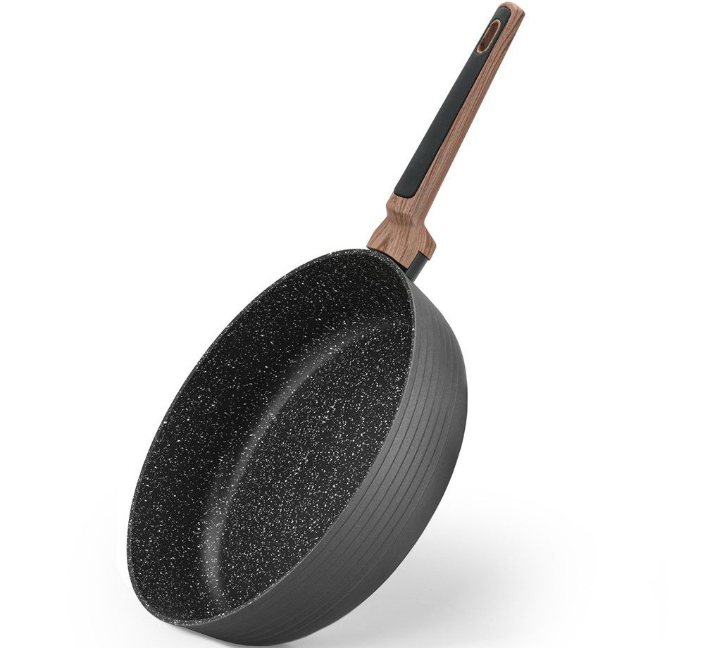 Сковорода без кришки Fissman Diamond 28 см 14306