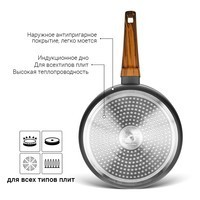 Фото Глибока сковорода Fissman Capella 28 см 14955