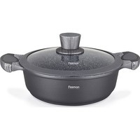 Фото Сотейник з кришкою Fissman Prestige 26x8 см/3,5 л 5028