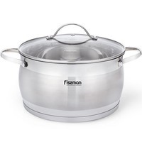 Фото Каструля з кришкою Fissman Fabiana 24x13,5 см/6,1 л 5359