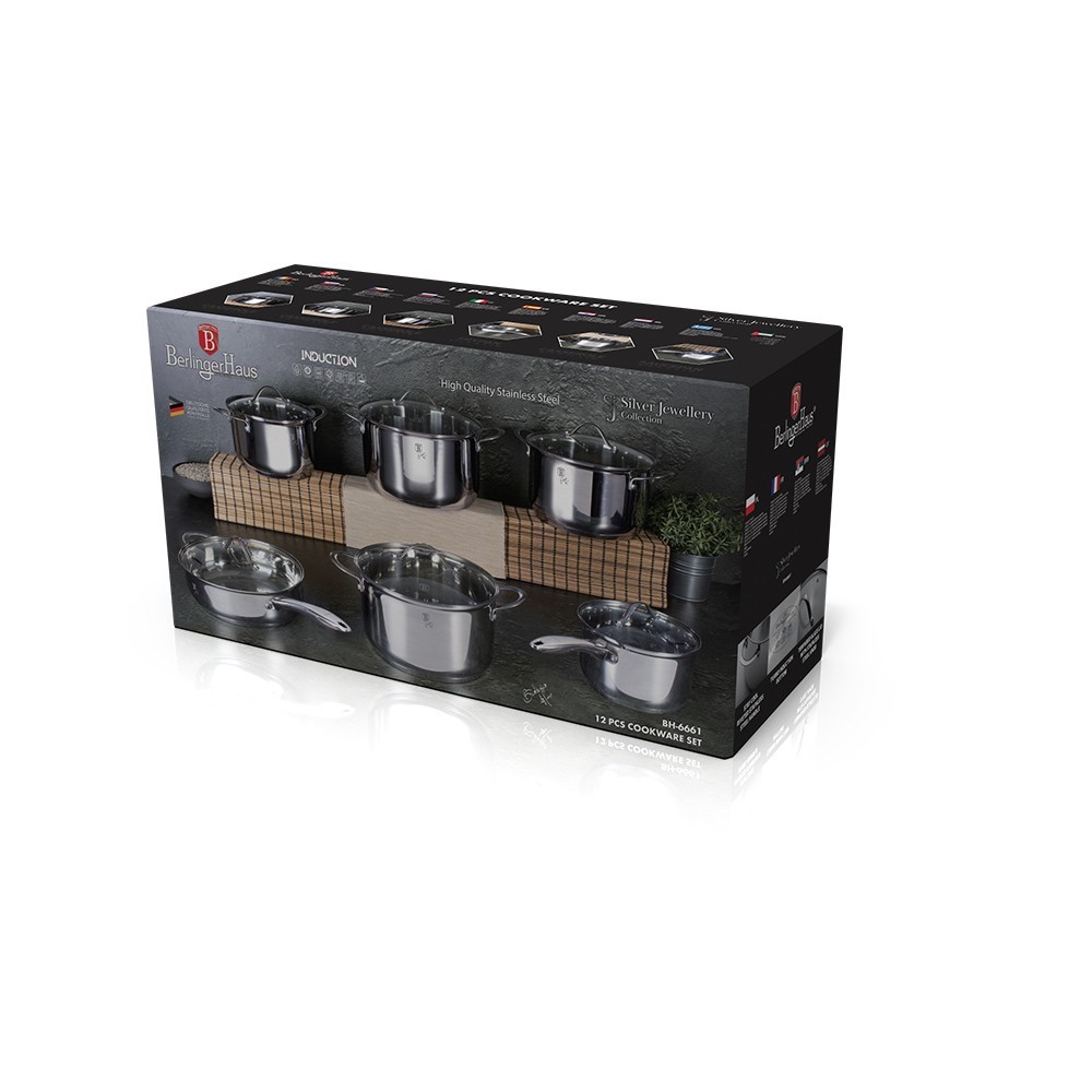 Набір каструль Berlinger Haus 12 пр BH-6661