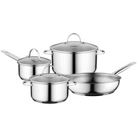 Фото Комплект BergHOFF Набір посуду Comfort 7 пр 1100239 + Набір столових приладів Neo 24 пр 3501213