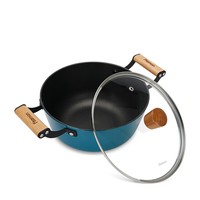 Фото Каструля з кришкою Fissman Seagreen 6 л 4015