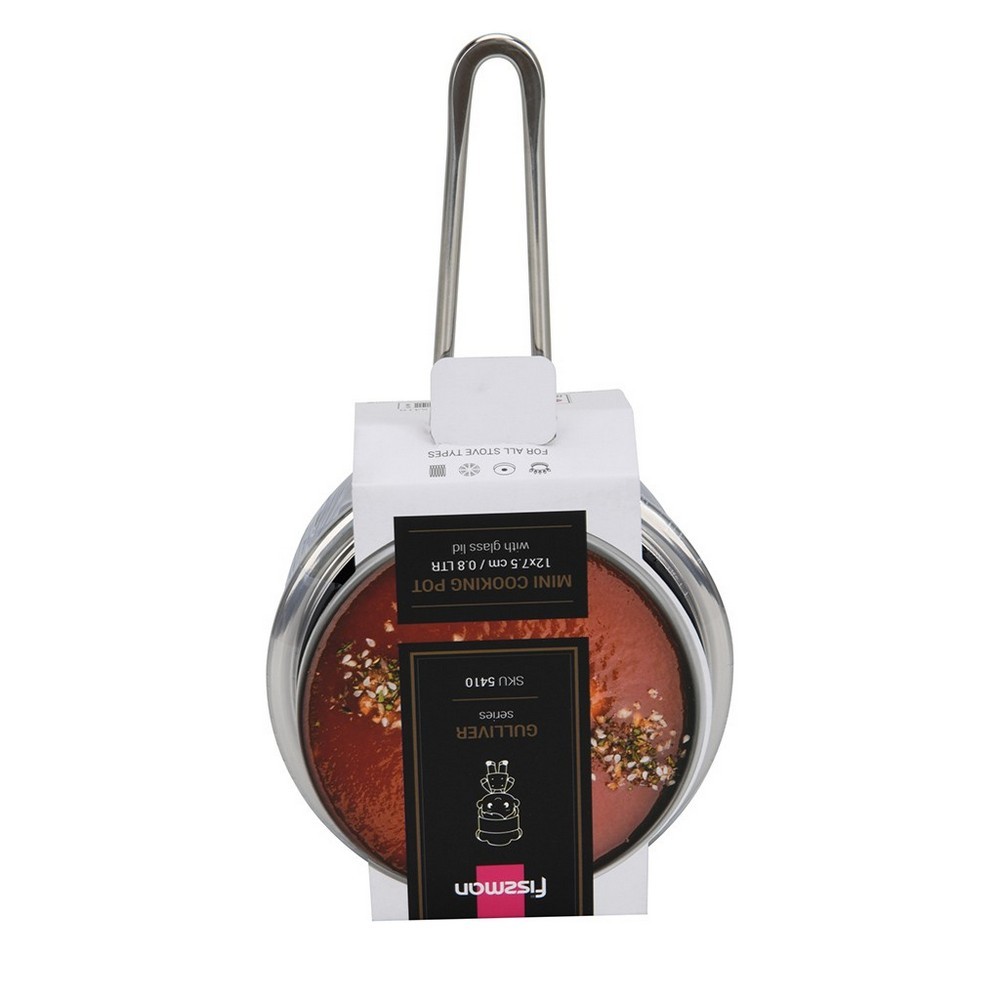 Ківш із кришкою Fissman Gulliver 1,1 л 5427