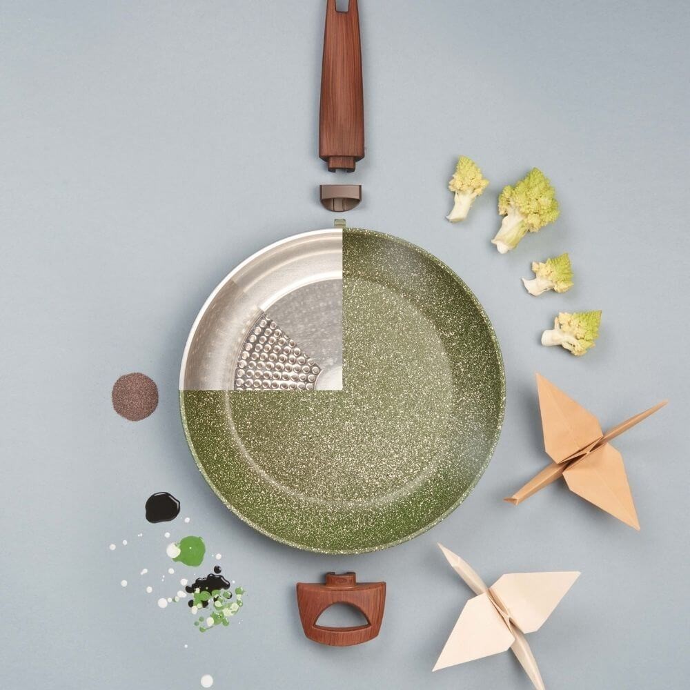 Сковорода без кришки TVS Natura Induction 30 см BS279303310601