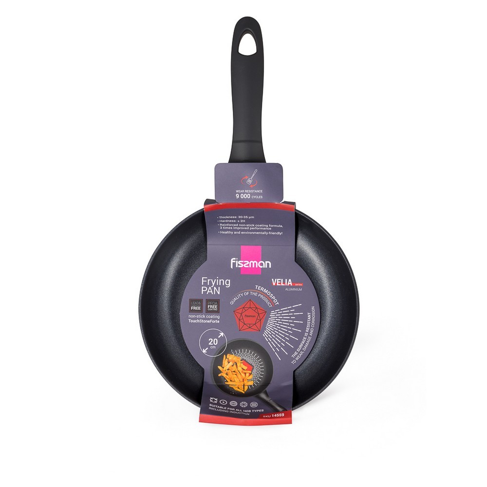 Сковорода без кришки Fissman Velia 26 см 14561