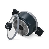 Каструля з кришкою Fissman Luxuria 2,5 л 14550