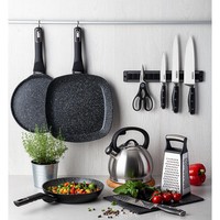 Сковорода без кришки Vinzer Marmo Induction Line 28 см 50414