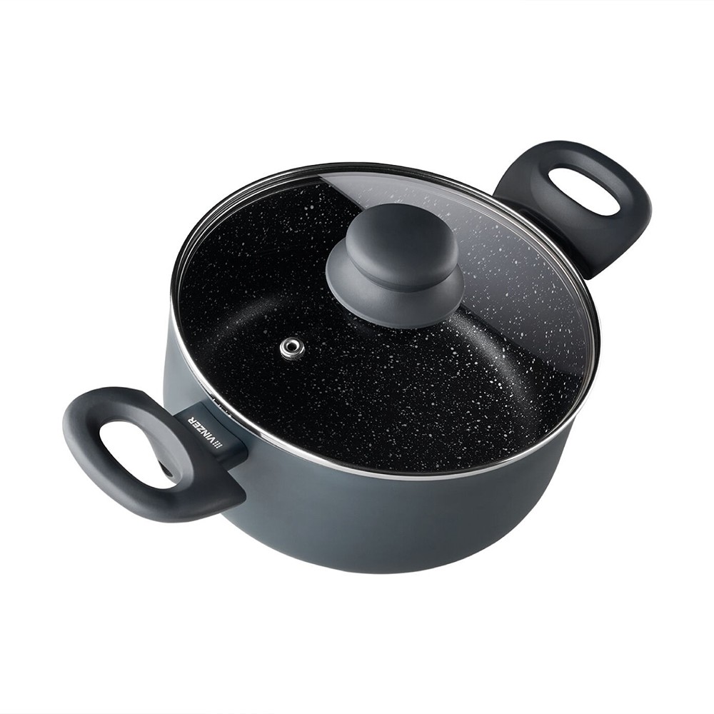 Каструля з кришкою Vinzer Stone Induction Line 2,5 л 50445