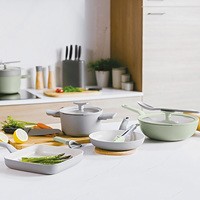 Фото Сковорода-вок із кришкою Berghoff Leo Balance Sage 32 см 3950686