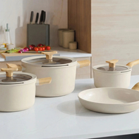 Фото Набір посуду BergHOFF Leo Balance Cream 7 пр 3950720