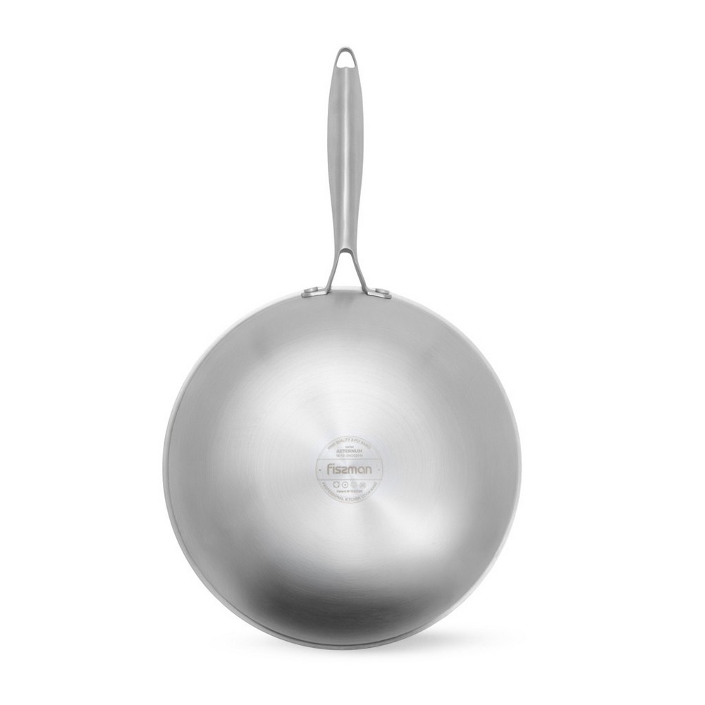 Сковорода-вок без кришки Fissman 28 см 15108