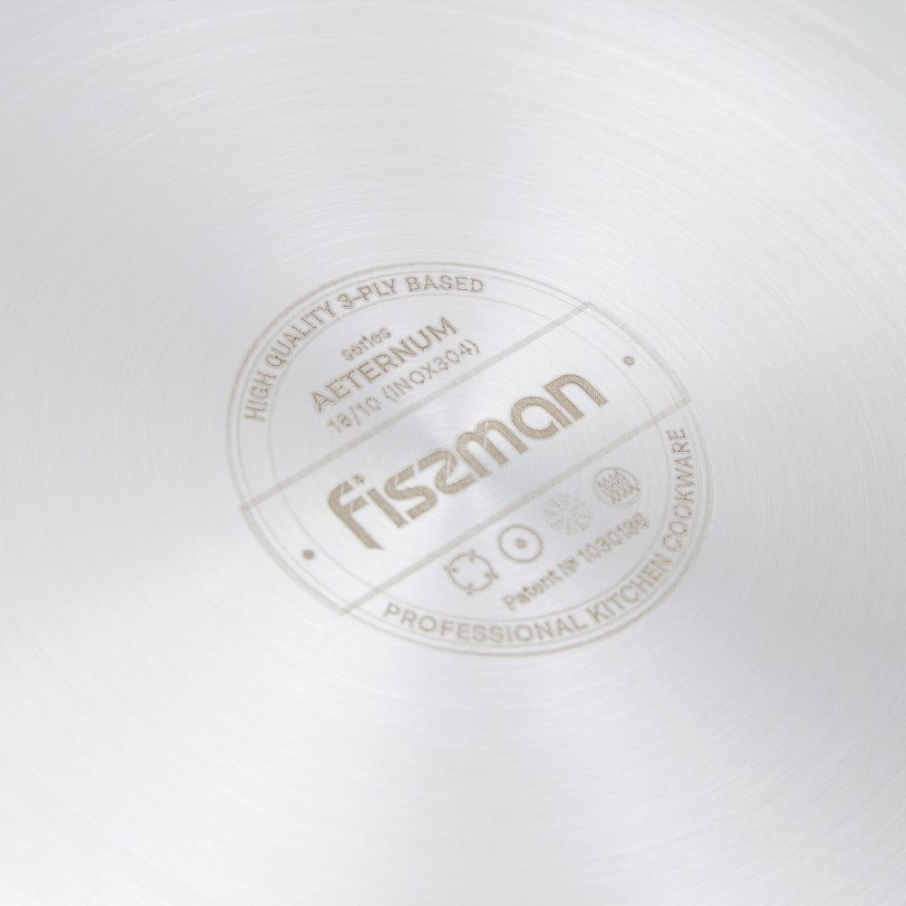 Сковорода-вок без кришки Fissman 28 см 15108