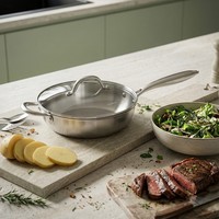 Сковорода з кришкою Fissman Аeternum 24 см 15106